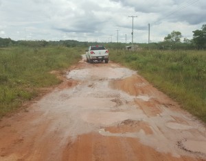 Camino Villa María Auxiliadora-San Blas nunca reparado