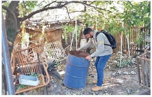 Contra el dengue. La eliminación de criaderos es clave.