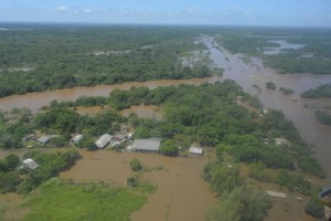 Vista aérea de Paso Barreto