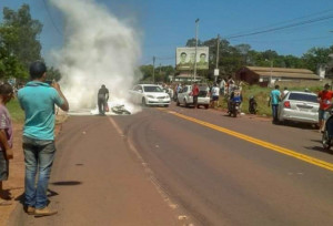 El hecho ocurrió en la ruta V