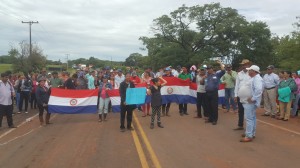 Los manifestantes anunciaron que levantan temporalmente la medida de fuerza que encararon por tres días en la ruta Concepción-Vallemí