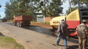 Conjunto. Obras Públicas, Comuna y Gobernación se unen.