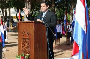 El intendente de Concepción, Alejandro Urbieta, deberá cumplir varias medidas alternativas a la prisión en el marco de la investigación por desacato judicial. Foto: Municipalidad de Concepción.