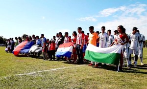 Inauguración del torneo de la Liga Itacueña