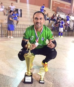 Carlos Garcete, mejor arquero del torneo