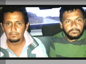 Los hermanos José y Carlos Vera serían los responsables materiales del cuádruple crimen ocurrido en el Chaco. Foto: Captura de Video.