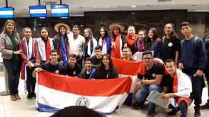 Comitiva paraguaya en Uruguay /Foto gentileza/