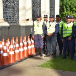 Entregan conos y chalecos reflectivos a la Policía Municipal de Tránsito