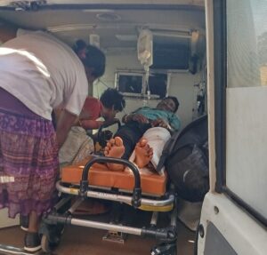 Choque entre motociclistas indígenas deja dos heridos en Azotey