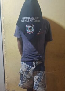 Aprehenden a hombre por presunta violencia familiar y resistencia en el barrio San Antonio