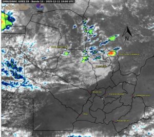 Alerta meteorológica para Concepción y zonas del norte del país