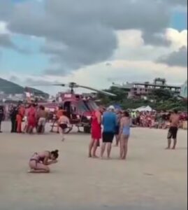 Grave estado de un joven paraguayo rescatado en una playa de Brasil