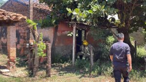 Presunto incendio intencional afectó a una vivienda abandonada en San José Olero