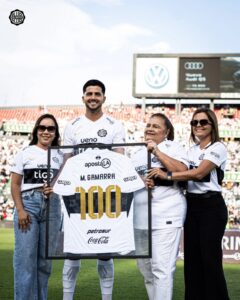 Mateo Gamarra: 100 partidos con Olimpia