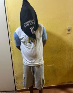 Detienen a “Beibi” con orden de captura en el barrio San Antonio