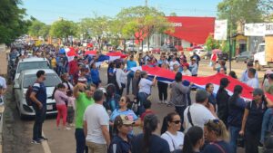 Docentes se movilizan en Concepción y piden rechazar media sanción sobre la Caja Fiscal