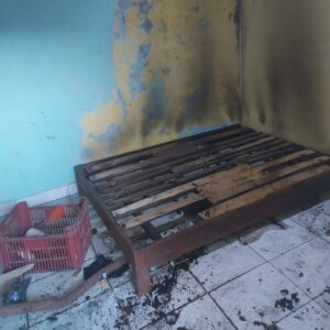 Con encendedor en mano, aprehenden a joven por presunto incendio de una vivienda