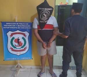 Detienen a un hombre por presunta violencia familiar en Horqueta