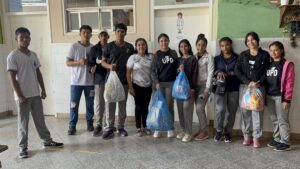 UPD solidario: estudiantes llevan regalos a niños del Hospital Regional de Concepción
