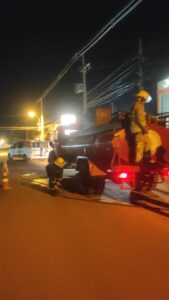 Incendio en local comercial cercano a la terminal fue controlado por bomberos