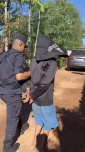 Allanamiento en Concepción deja dos detenidos y la incautación de droga y arma de fuego