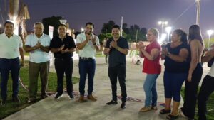 Culminan mejoras en la Plaza Nanawa con inauguración de nuevos camineros