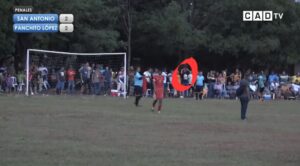 Incidente obliga a suspender la final del Campeonato Integración Rural