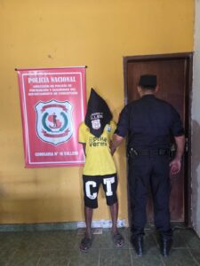 Le robó la motocicleta a su madre y fue aprehendido en Vallemí