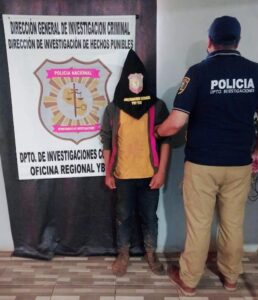 Aprehenden a adolescente por crimen ocurrido en zona rural de Yby Yaú