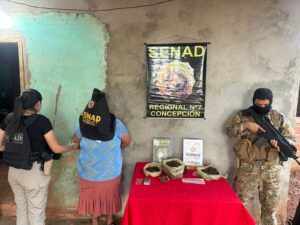 SENAD desactiva foco de microtráfico que operaba con presunta venta a menores en Azotey