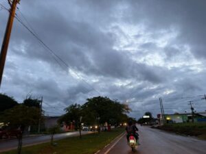 Descenso de la temperatura tras el ingreso de un frente frío