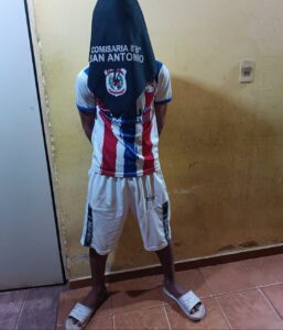 Aprehenden a joven por robo de celular en pleno centro de Concepción