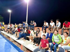 Intendente de Paso Horqueta inaugura pista deportiva en Curuzu Ñu