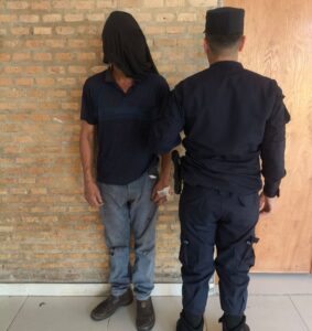 Motociclista con arresto domiciliario fue detenido tras provocar accidente sobre la ruta PY05