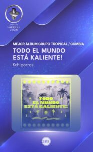 Kchiporros, nominado a los Gardel 2026, llega a Concepción en medio de un gran presente