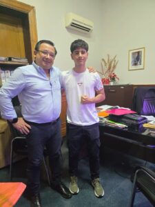 Gobierno Departamental destaca a atleta concepcionero rumbo a los Juegos Suramericanos