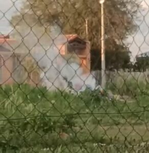 Vecinos denuncian reiterada quema de basura en San José Olero
