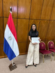 Mariángeles Dávalos representó a Concepción en programa de liderazgo juvenil