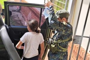 CODI- FTC evacúa de urgencia a dos menores accidentadas en Azotey