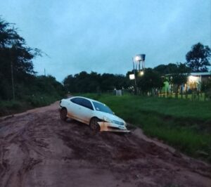 Caminos rurales anegados tras intensas lluvias en Concepción
