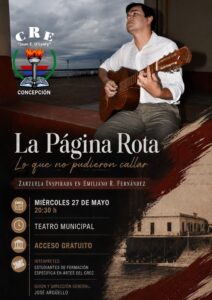 “La Página Rota” llega al Teatro Municipal de Concepción