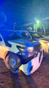 Conductor alcoholizado chocó contra una patrullera durante operativo policial en Concepción