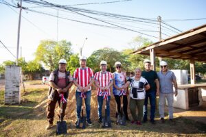 Vecinos celebran inicio de obras en San Antonio e Inmaculada