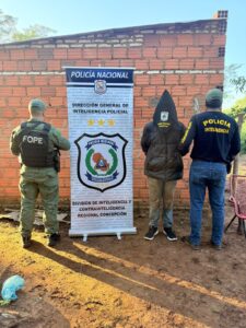 Detienen en Horqueta a un hombre investigado por supuesto homicidio doloso