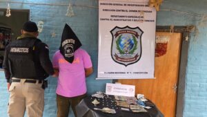 Detienen a un hombre e incautan dosis de crack en allanamiento en San José Olero