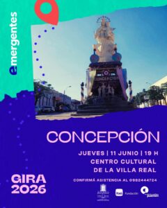 Plataforma Emergentes llega a Concepción para fortalecer el desarrollo cultural de la región