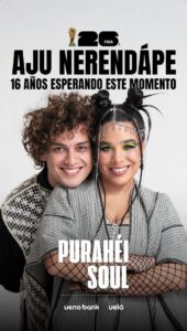 Purahéi Soul llevará la voz de Paraguay al escenario mundial
