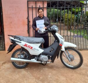 Buscan motocicleta hurtada en Fracción Ramonita