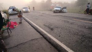 Accidente sobre la Ruta PY05 deja cuatro personas heridas