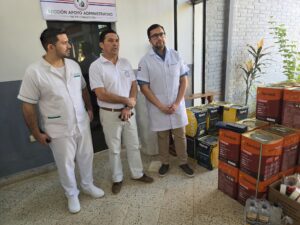 IPS Concepción recibe materiales para mejorar sus instalaciones